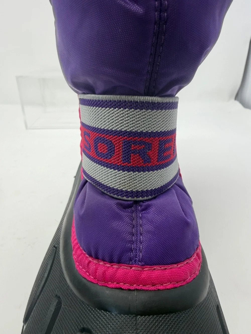 Sorel Kids Insulated Snow Boots in Pink & Purple Size 3